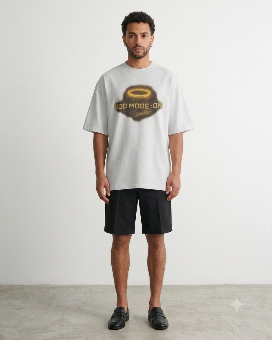 Oversize God Mode On Tee
