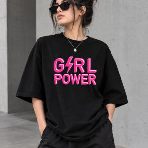 Girl Power Oversize Tee