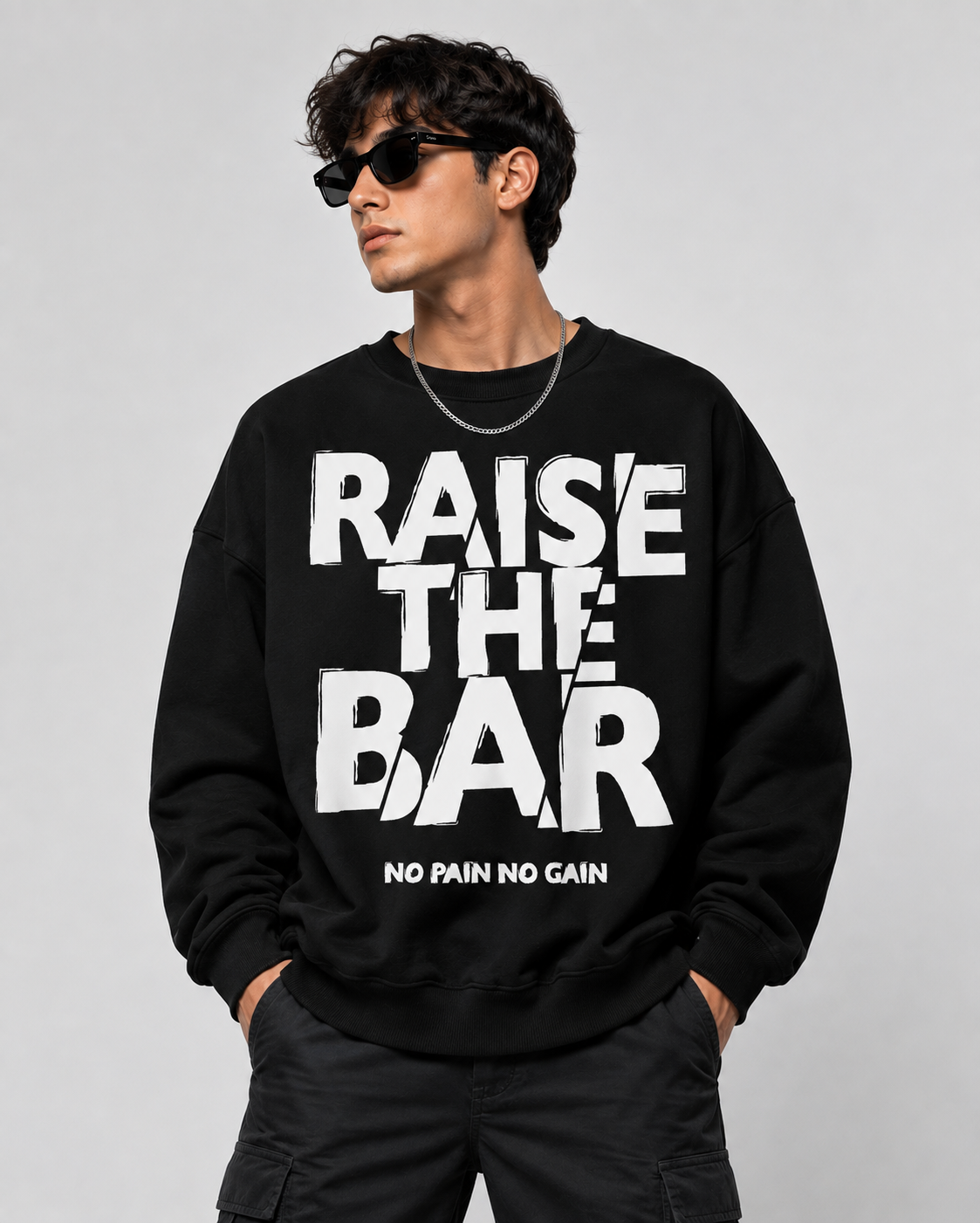 Raise The Bar Oversize Sweatshirt