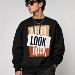 Never Look Oversize Sweatshirt