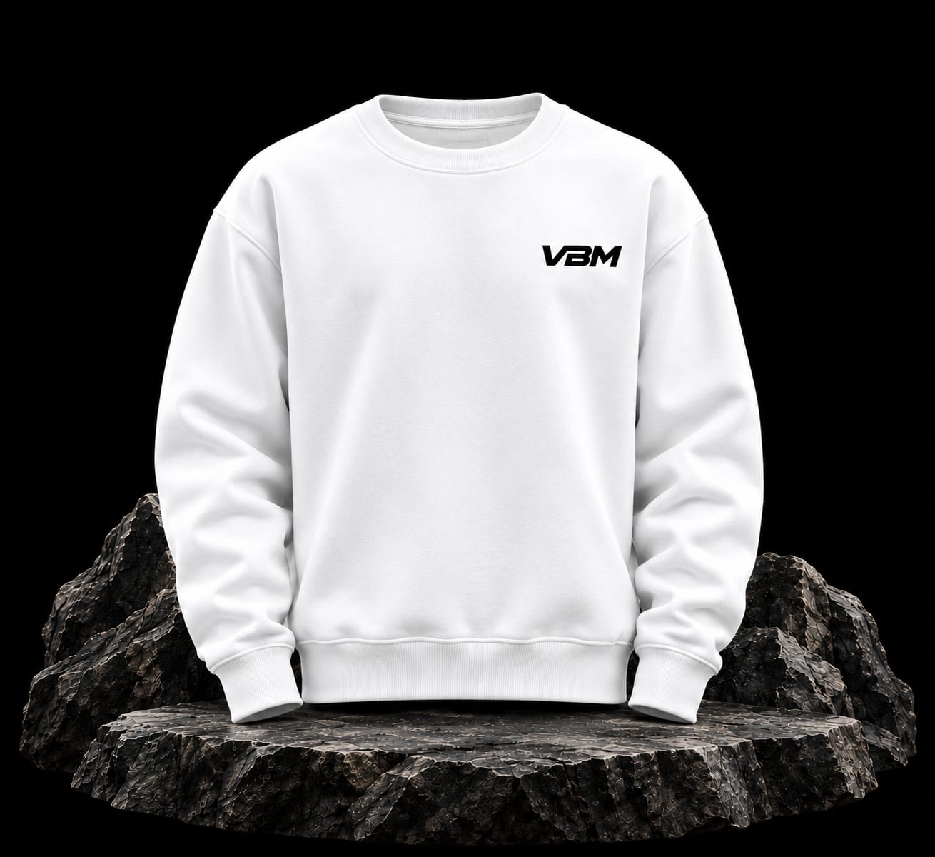 Rock White Oversize Sweatshirt