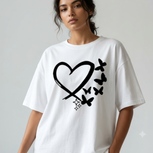 Fly Heart Oversize Tee