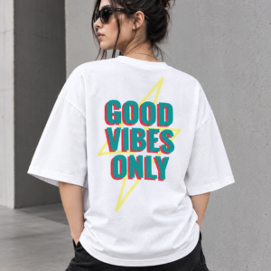 Good Vibes Oversize Tee